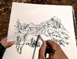 放飞心灵——白野夫记太行写生归来有感