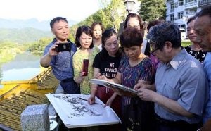 吴鸿鹏冰雪画培训成果展亮相中国冰雪画派美术馆