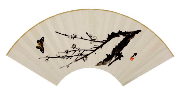 孙鸣秋草虫扇面展在个山美术馆隆重展出