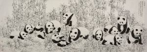 中国画的反哺——读王高吉的钢笔画