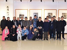 墨吼——姚兴文艺术展在个山美术馆隆重举行