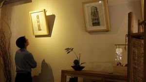 “连·莲”--宋洋佛像水墨系列画作在香积寺·清心和雅展出