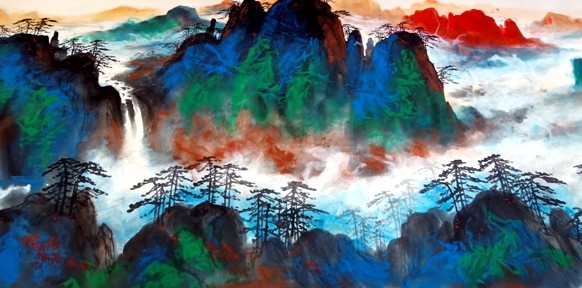 “振鼎堂”主人的山水痴情（组图）