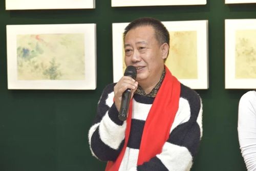 游心——雨鹤作品展在北京个山美术馆隆重展出