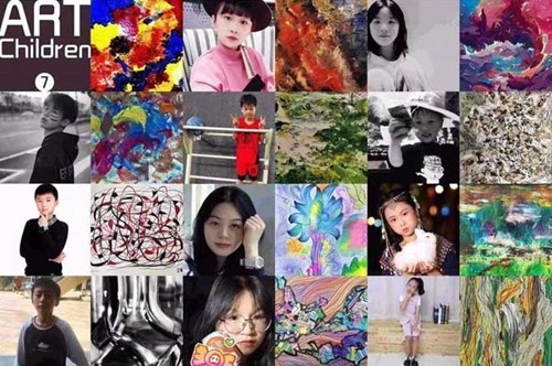 中国少儿抽象拍卖百分百成交｜叶瑷裳作品1.24万创最高纪录