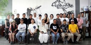 游仙——郑瀚林大写意作品展在个山美术馆隆重开