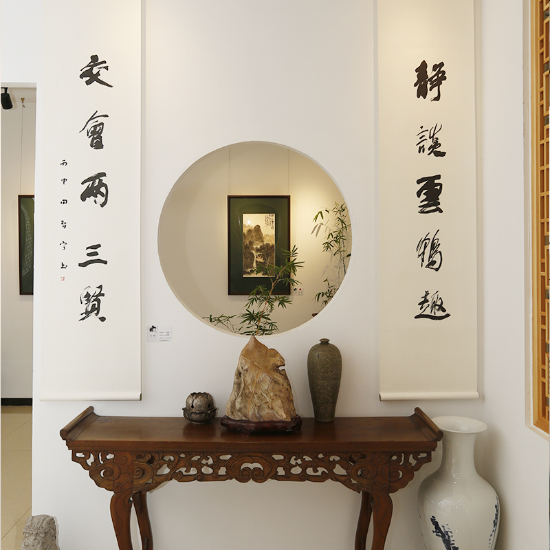 心相——田智宇书画展在个山美术馆隆重展出