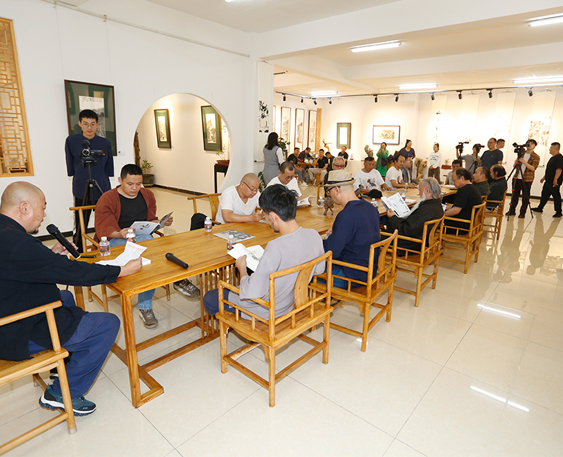 心相——田智宇书画展在个山美术馆隆重展出