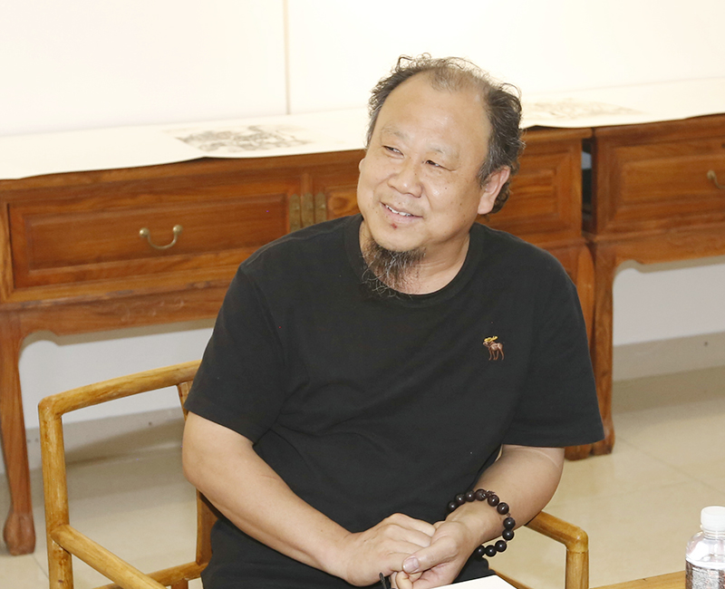 心相——田智宇书画展在个山美术馆隆重展出